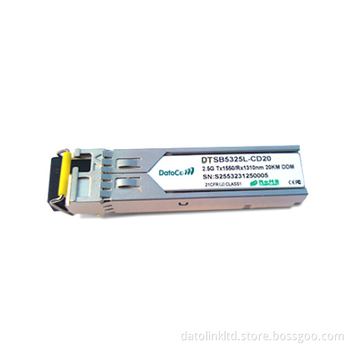 SFP Bidi 1.25g 1490/1550nm (1550/1490nm) 40km Transceiver